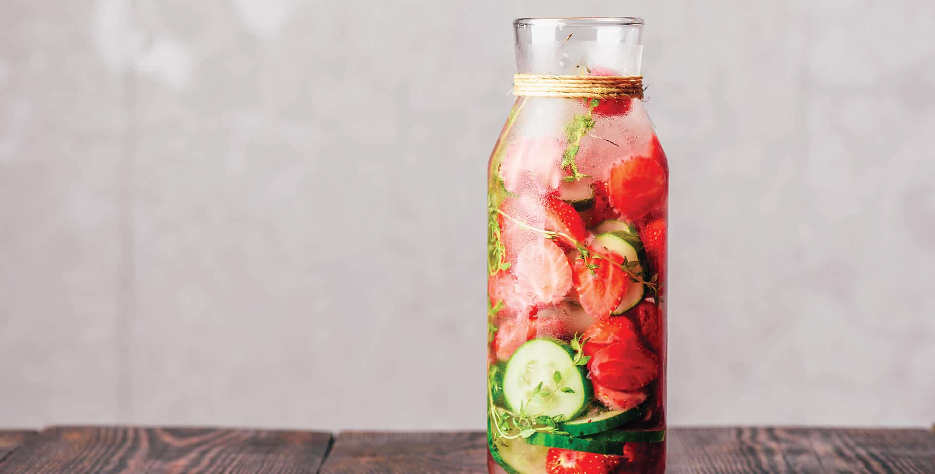 STRAWBERRY CUCUMBER WATER