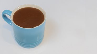 receita de chocolate quente cremoso