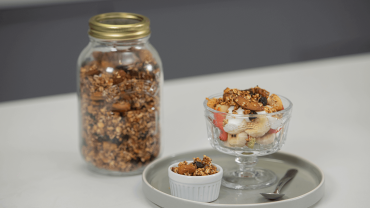 receita de granola caseira cm frutas da estação