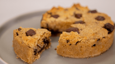 torta de cookie saudável