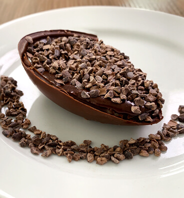 Ovo brigadeiro proteico