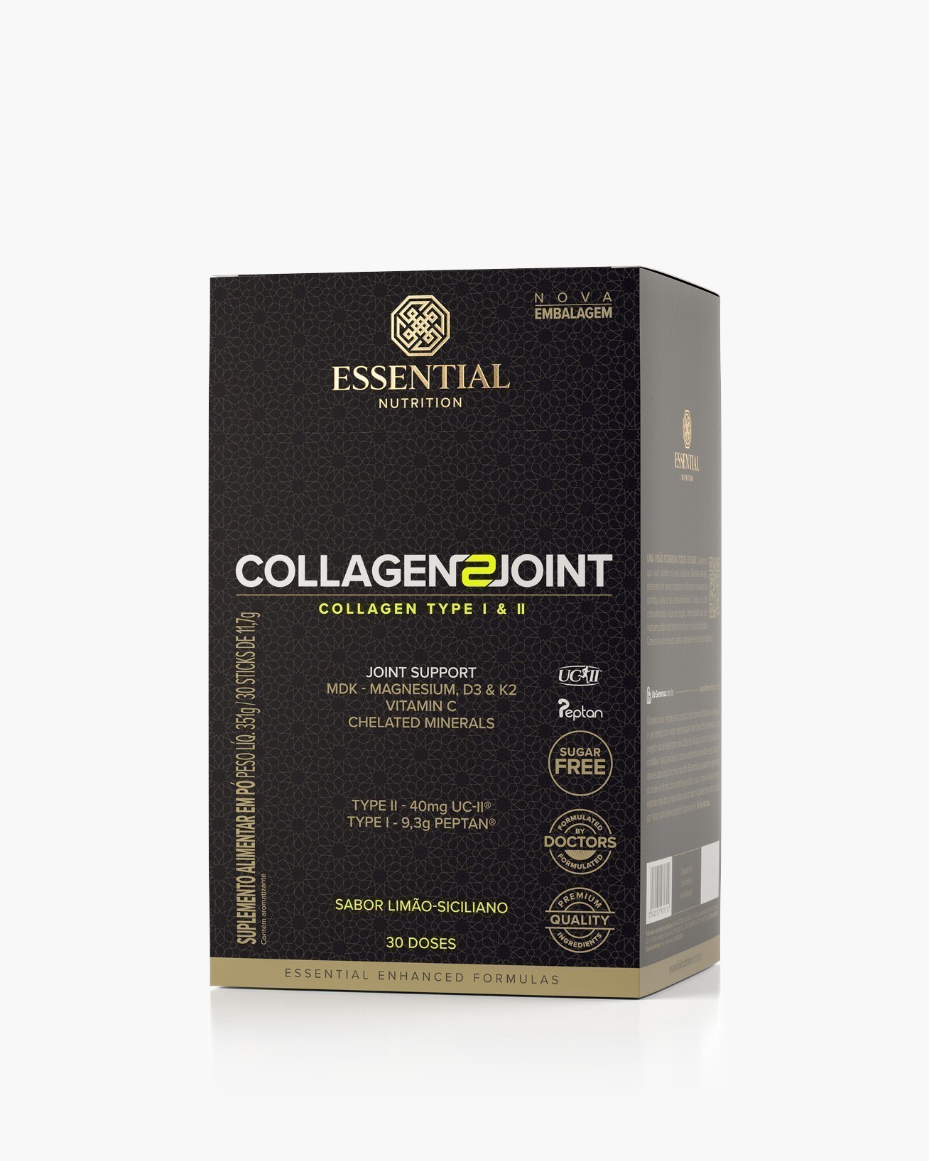 BearCer'ju TONIC ESSENCE II 3本セット Collagen 2 Joint Limão-siciliano Box - Equilíbrio e nutrição