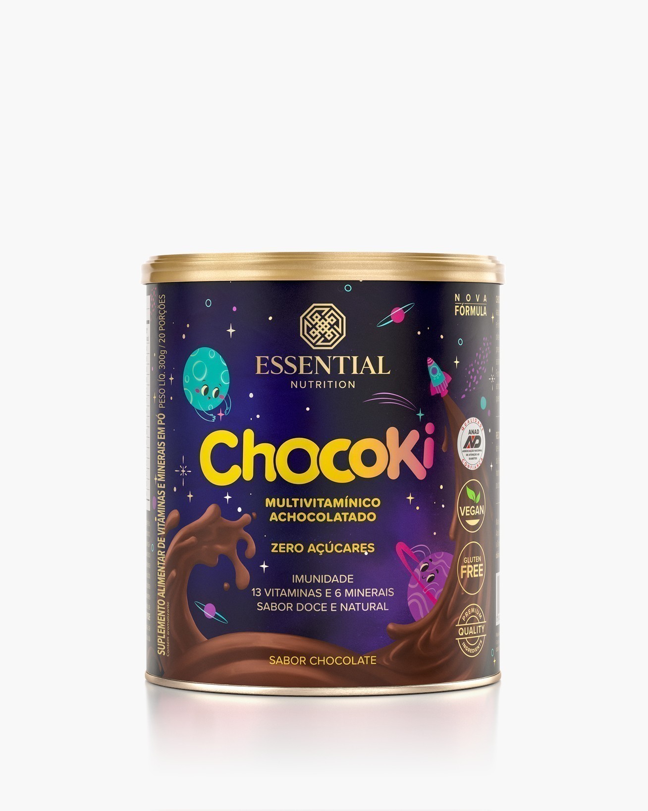 ChocoKI - Achocolatado Vitaminado sem açúcar