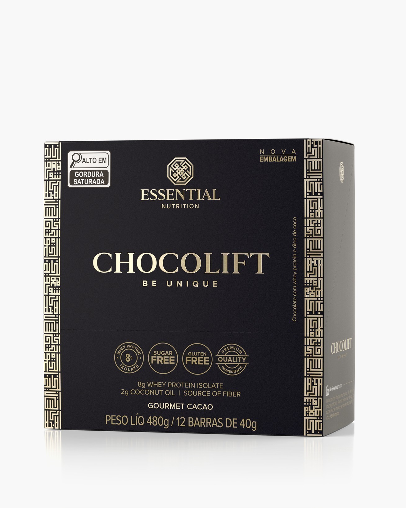 Embalagem do Chocolift Be Unique