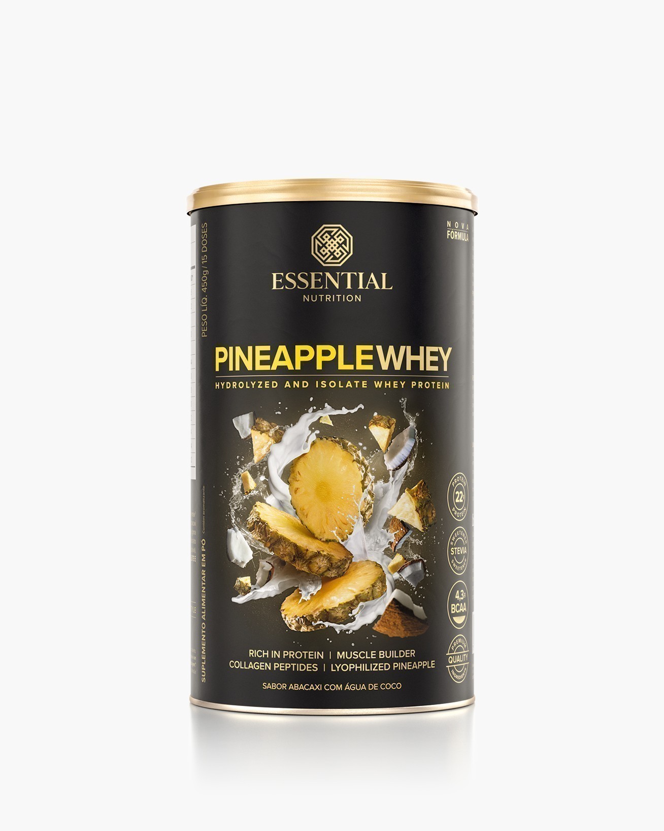 Embalagem do Pineapple Whey