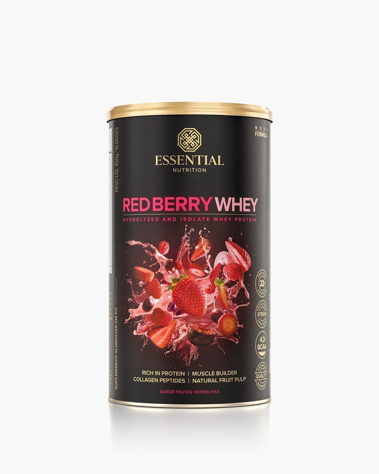 Embalagem do Red Berry Whey