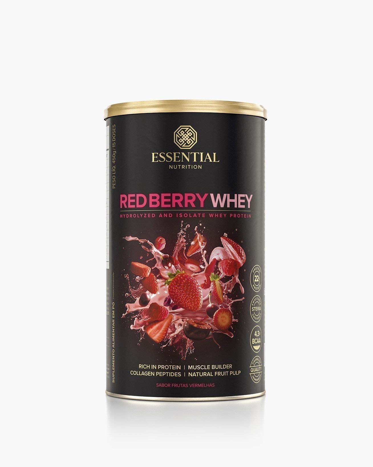 Embalagem do Red Berry Whey