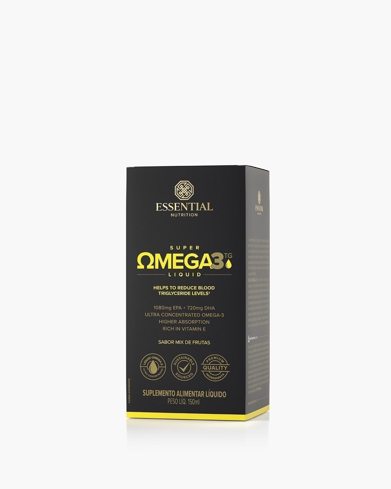 Liquid Super Omega-3 TG - mega-3 lquido sabor Mix de Frutas
